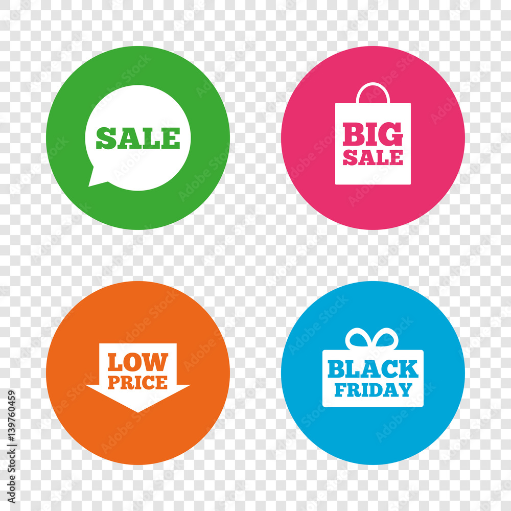 Sale speech bubble icon. Black friday symbol. Sale speech bubble icon. Black friday symbol.