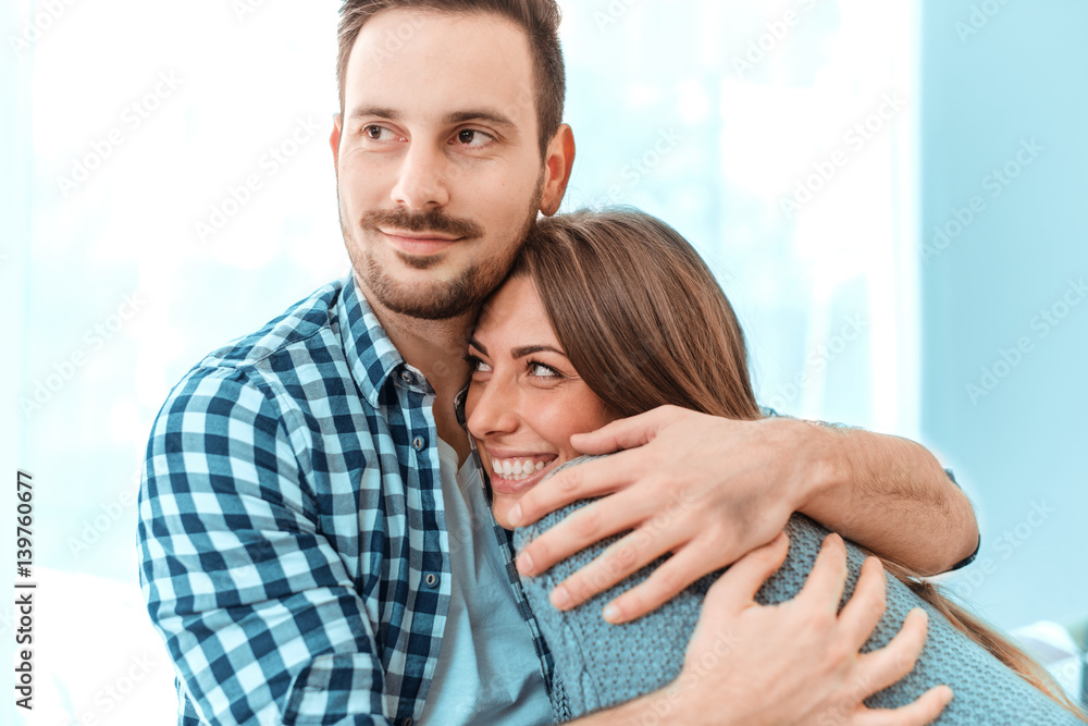 Fototapeta premium Lovely couple together