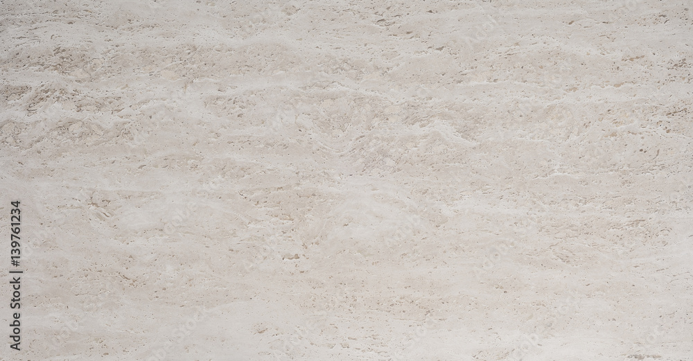 Fototapeta premium Beige travertine stone background texture for design