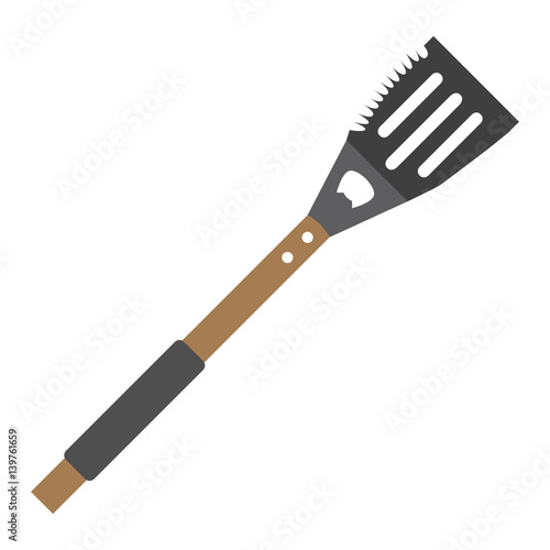 Isolated spatula icon on a white background, Vector illustration