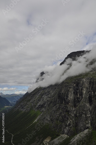 View in Trollstigen, Norway 2013