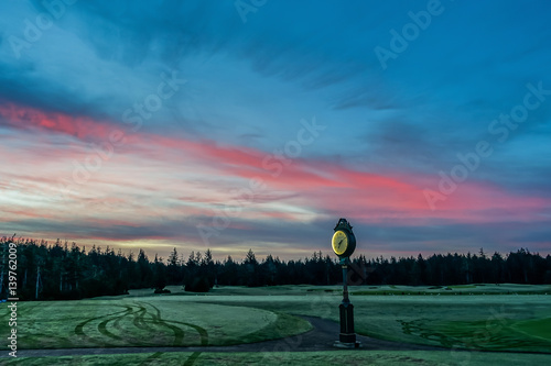 Bandon Dunes clock