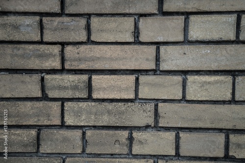 old grey and dirty bricks
