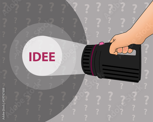 Idee suchen - finden