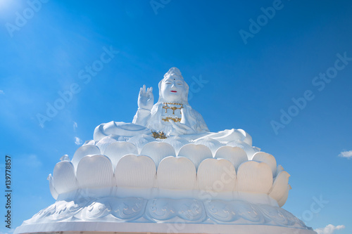 Big Buddha Guanyin in Thailand in nort of Thailand photo