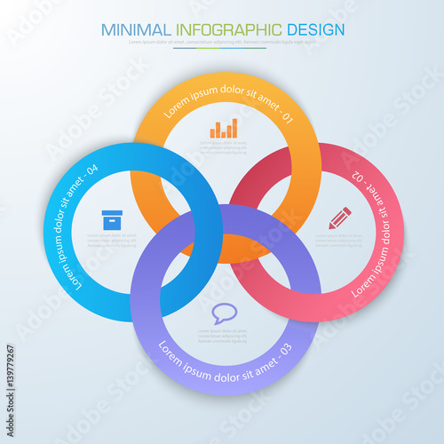 Infographic Elements with business icon on full color background  process or steps and options workflow diagrams,vector design element eps10 illustration