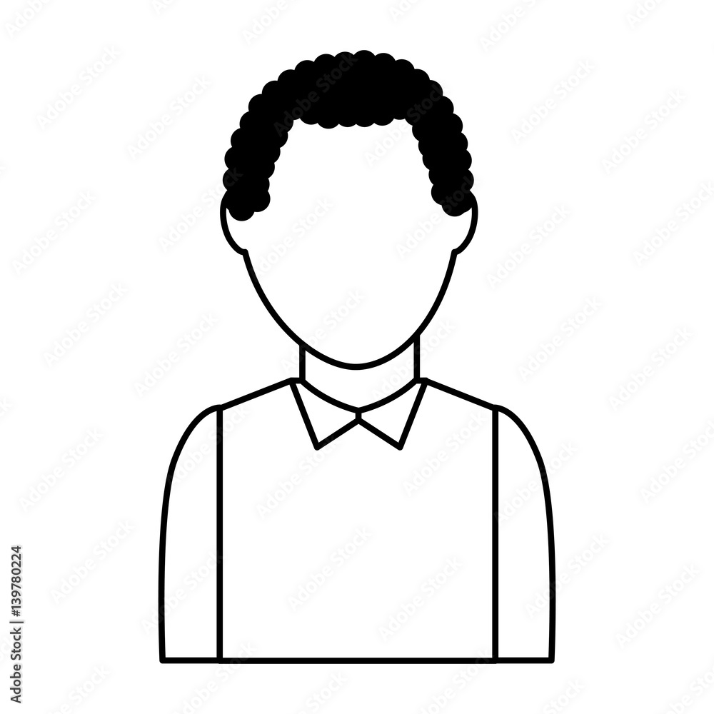 young man avatar character vector illustration design young man avatar character vector illustration design