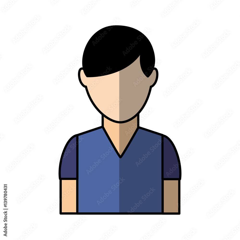 young man avatar character vector illustration design young man avatar character vector illustration design