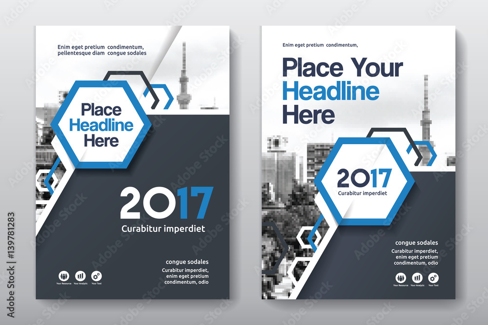 Blue Color Scheme with City Background Business Book Cover Design Template in A4. Can be adapt to Brochure, Annual Report, Magazine,Poster, Corporate Presentation, Portfolio, Flyer, Banner, Website Blue Color Scheme with City Background Business Book Cover Design Template in A4. Can be adapt to Brochure, Annual Report, Magazine,Poster, Corporate Presentation, Portfolio, Flyer, Banner, Website
