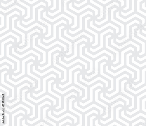 abstract geometric hexagon swirl graphic pattern print