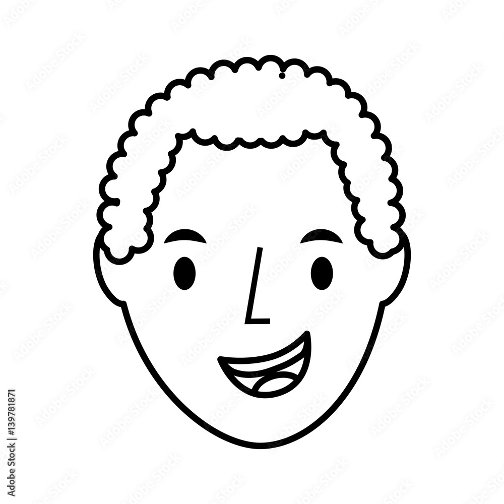 young man avatar character vector illustration design young man avatar character vector illustration design