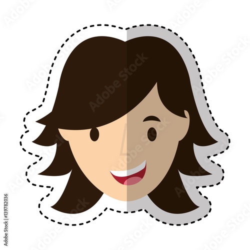 young man avatar character vector illustration design