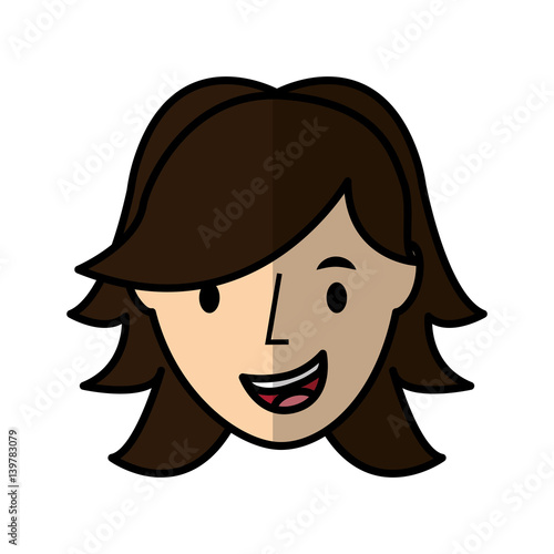 young man avatar character vector illustration design