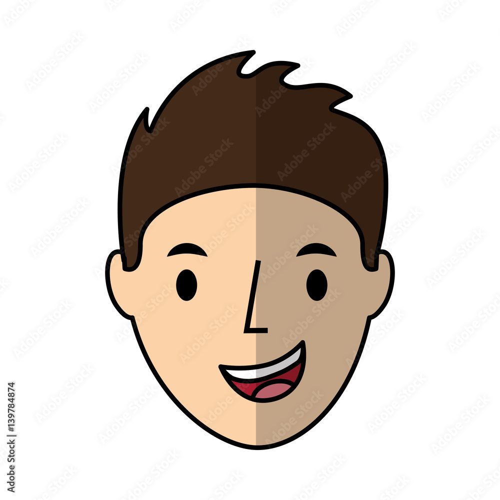 young man avatar character vector illustration design young man avatar character vector illustration design