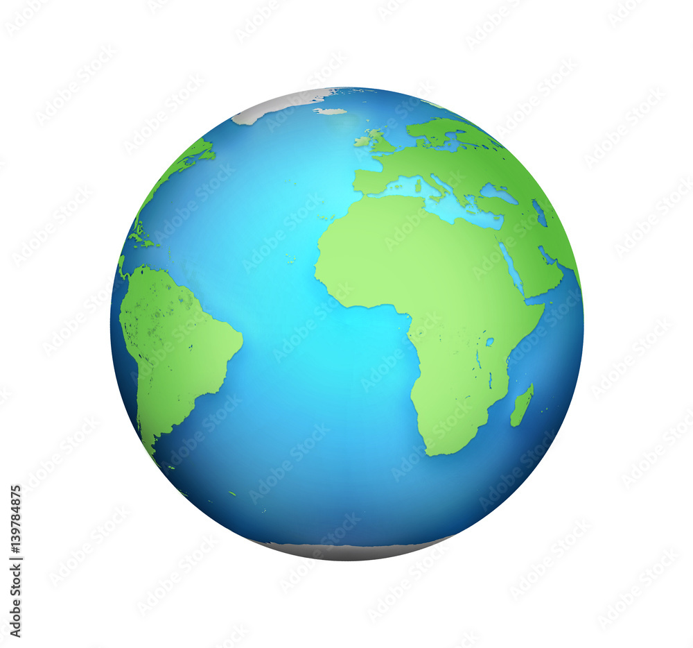 green blue planet earth 3d render. Elements of this image furnished by NASA. green blue planet earth 3d render. Elements of this image furnished by NASA.