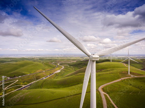 Windmill - Wind Turbine on Hill