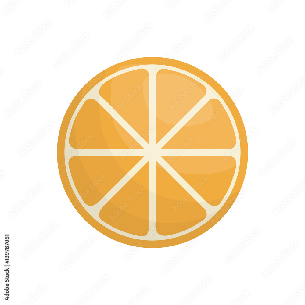 slice orange fruit healthy vector illustration eps 10 slice orange fruit healthy vector illustration eps 10