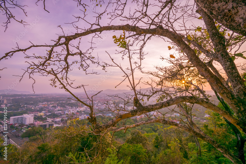 View point khao rang phuket island thailand View point khao rang phuket island thailand