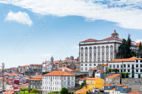 Porto buildings and Episcopal palace view