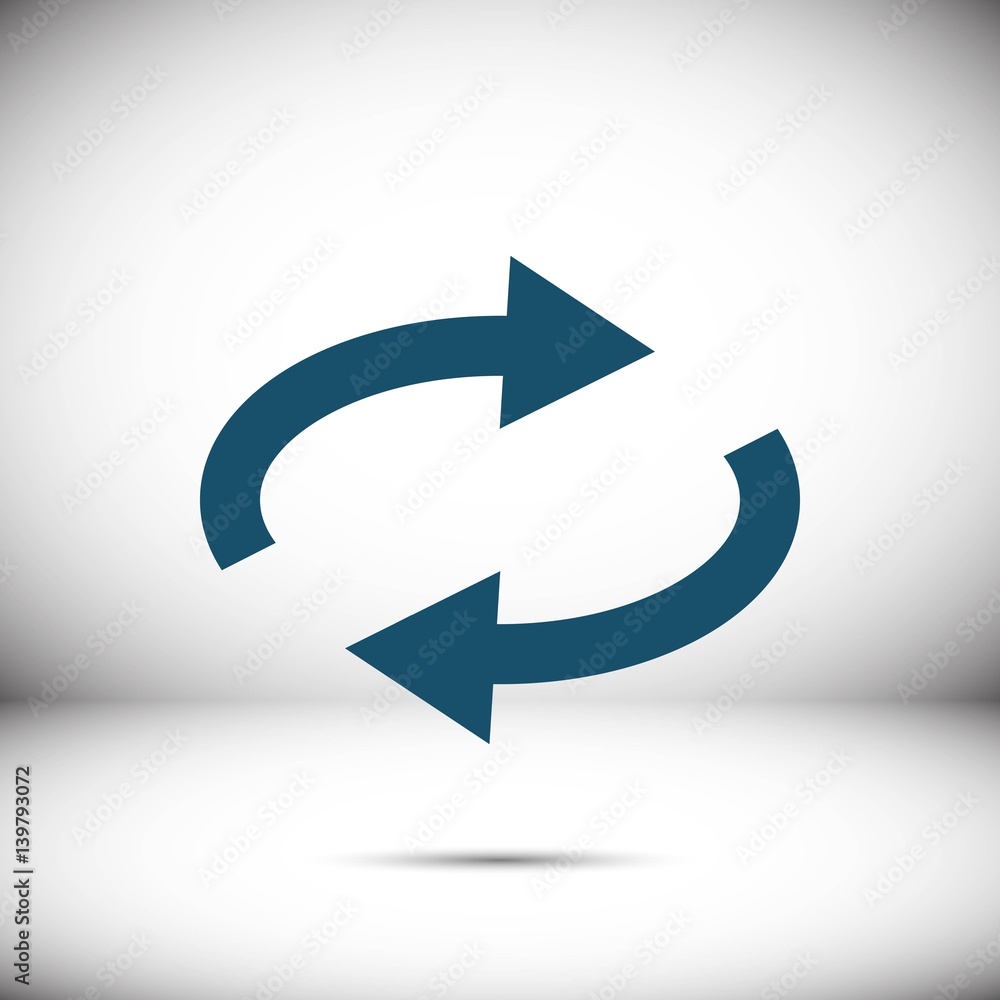 arrow icon stock vector illustration flat design arrow icon stock vector illustration flat design