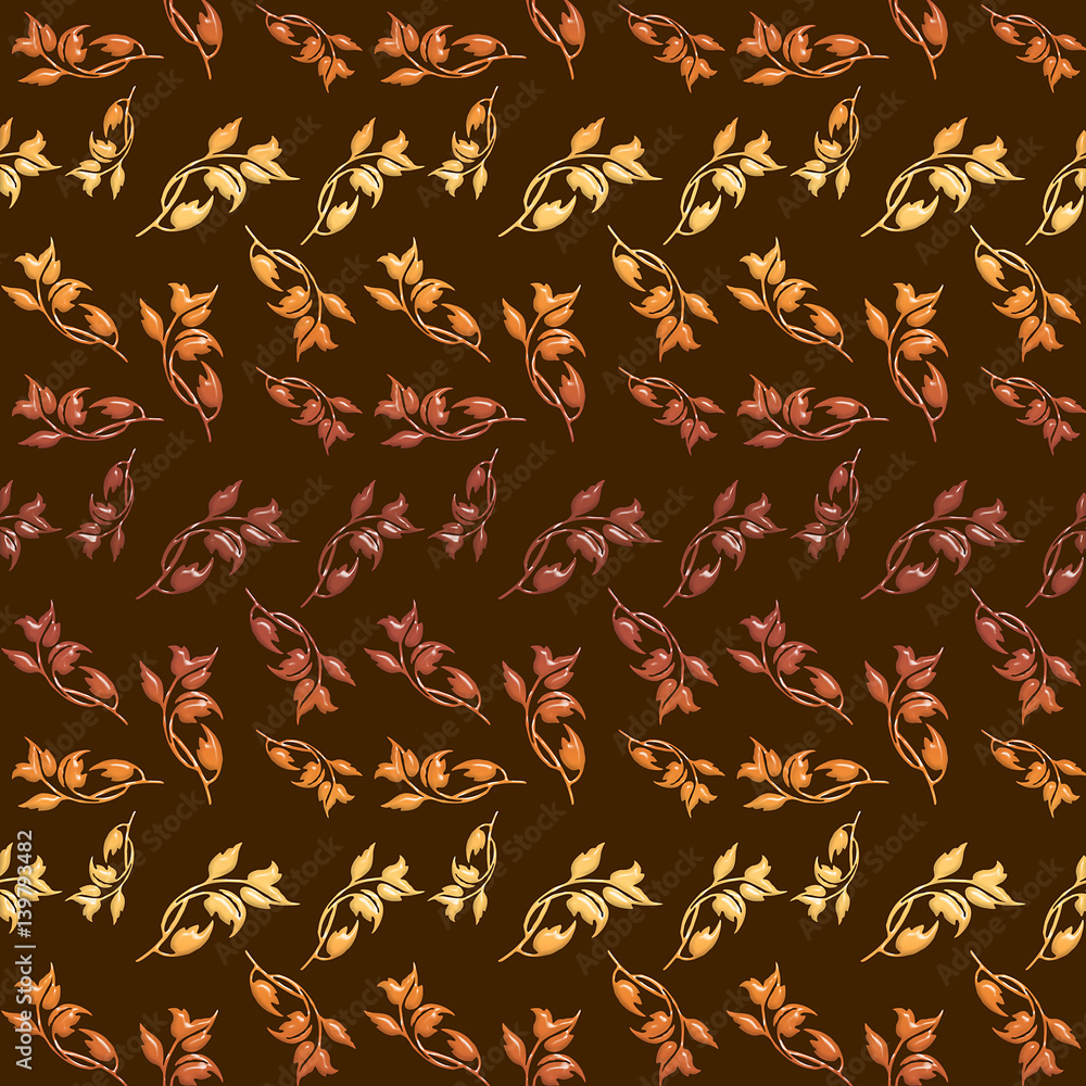 leaves pattern