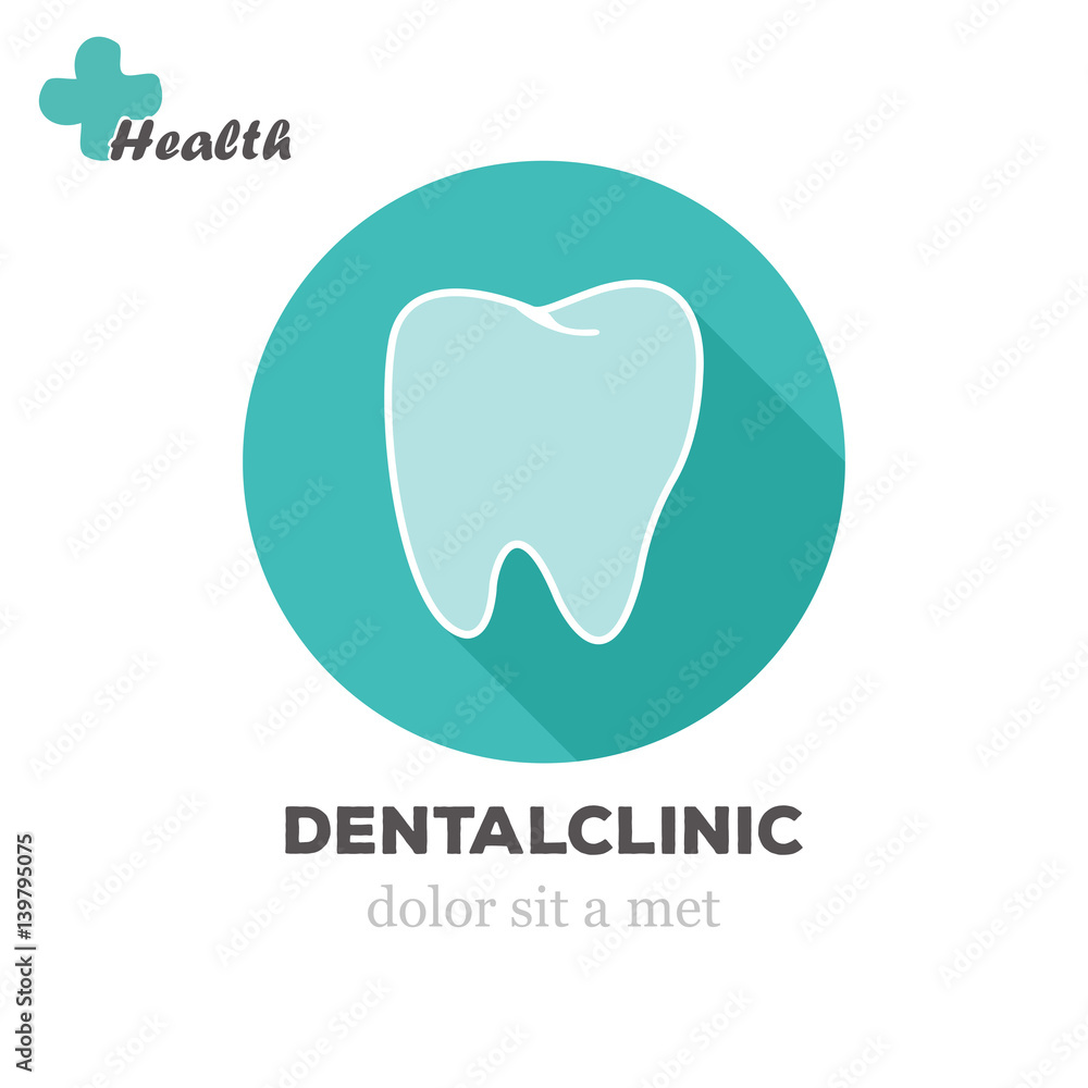 Dental clinic vector logo template Dental clinic vector logo template