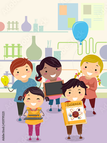 Stickman Kids Science Physi...