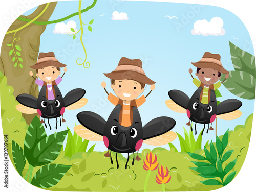 Stickman Kids Tour Beetle Ride