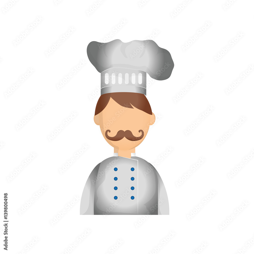 Chef cartoon character icon vector illustration graphic design Chef cartoon character icon vector illustration graphic design