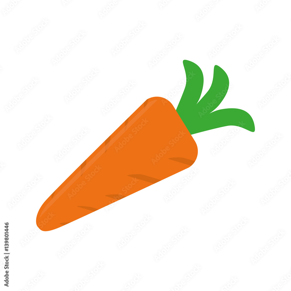Carrot Fresh vegetable icon vector illustration graphic design Carrot Fresh vegetable icon vector illustration graphic design