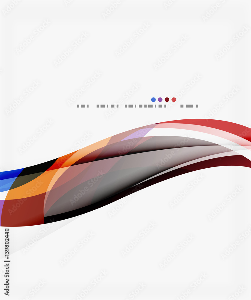 Fototapeta premium Business wave corporate background