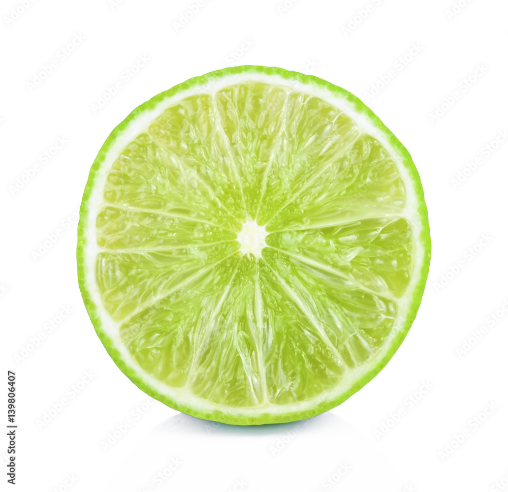 Fresh Lime isolated on white background Fresh Lime isolated on white background