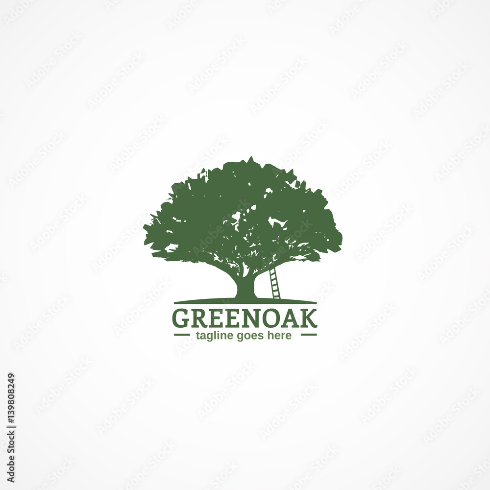 Green Oak Logo.
