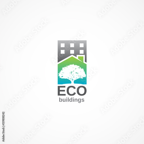 Eco Buildings logo.