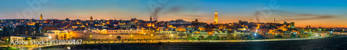фотографія Panorama of Meknes in the evening - Morocco
