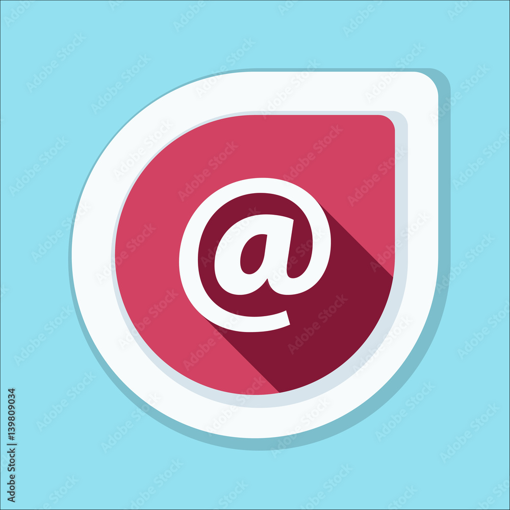 E-mail button illustration