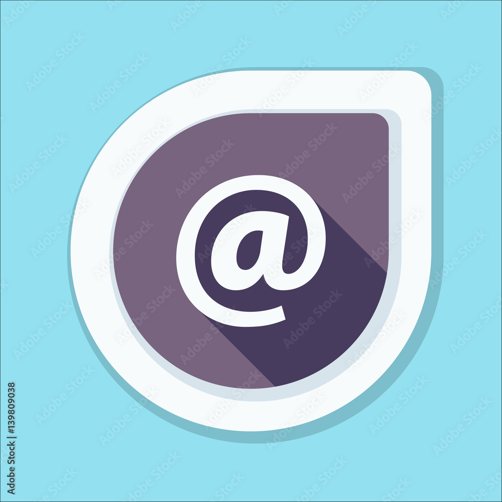 E-mail button illustration