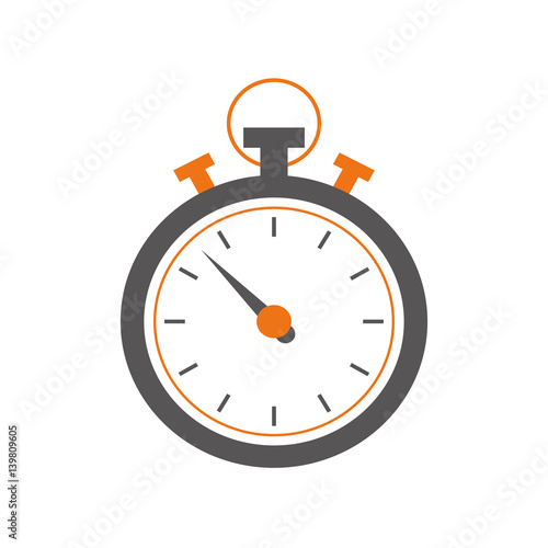 Sport chronometer timer icon vector illustration graphic design