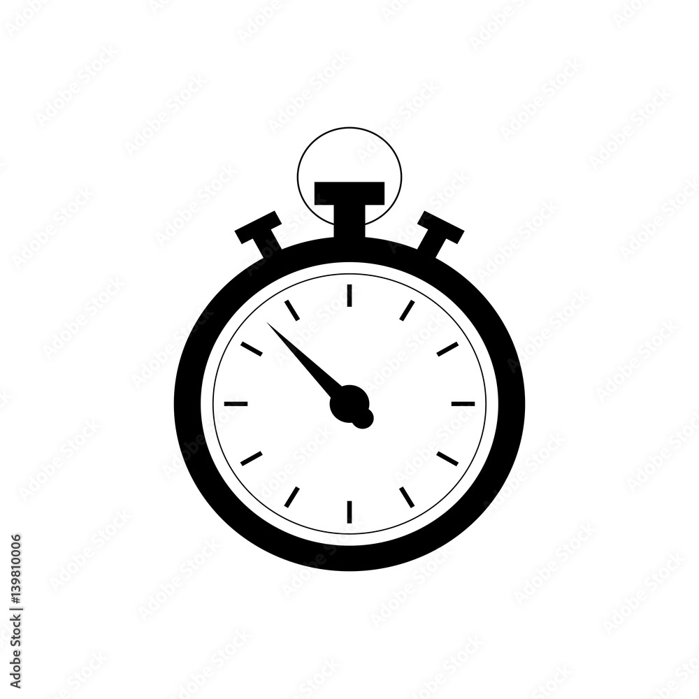 Sport chronometer timer icon vector illustration graphic design Sport chronometer timer icon vector illustration graphic design