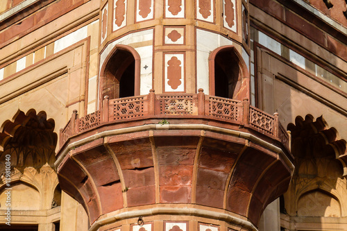 Detail view of Safdar Jangs Tomb, Delhi, India photo