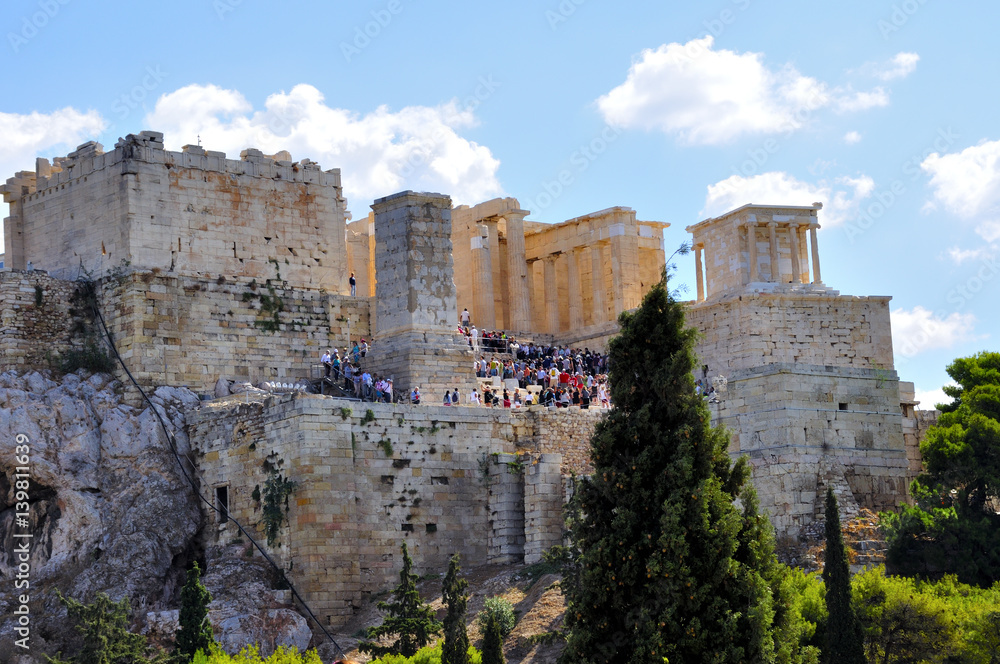 Acropolis in Athens, Greece