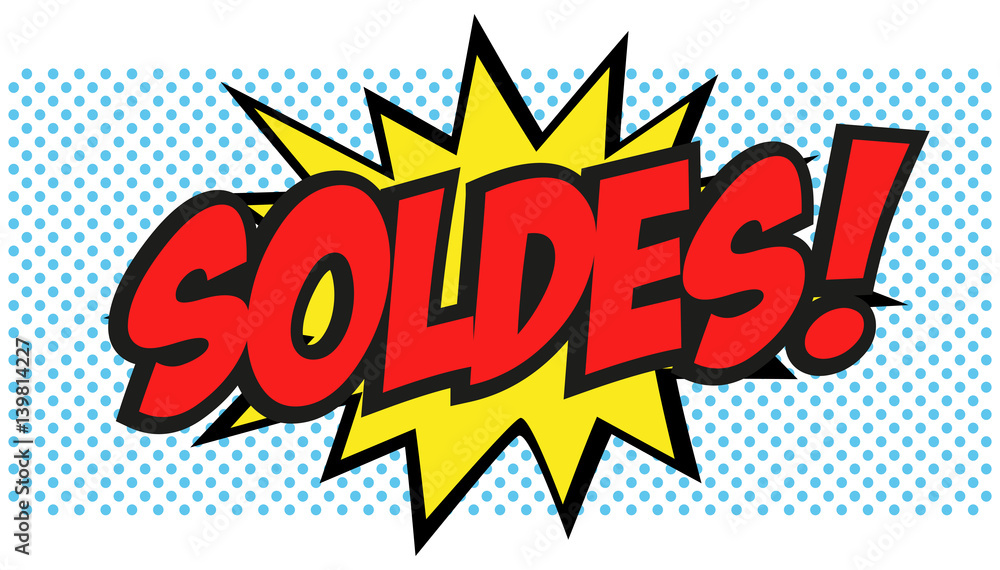 Fototapeta premium Soldes