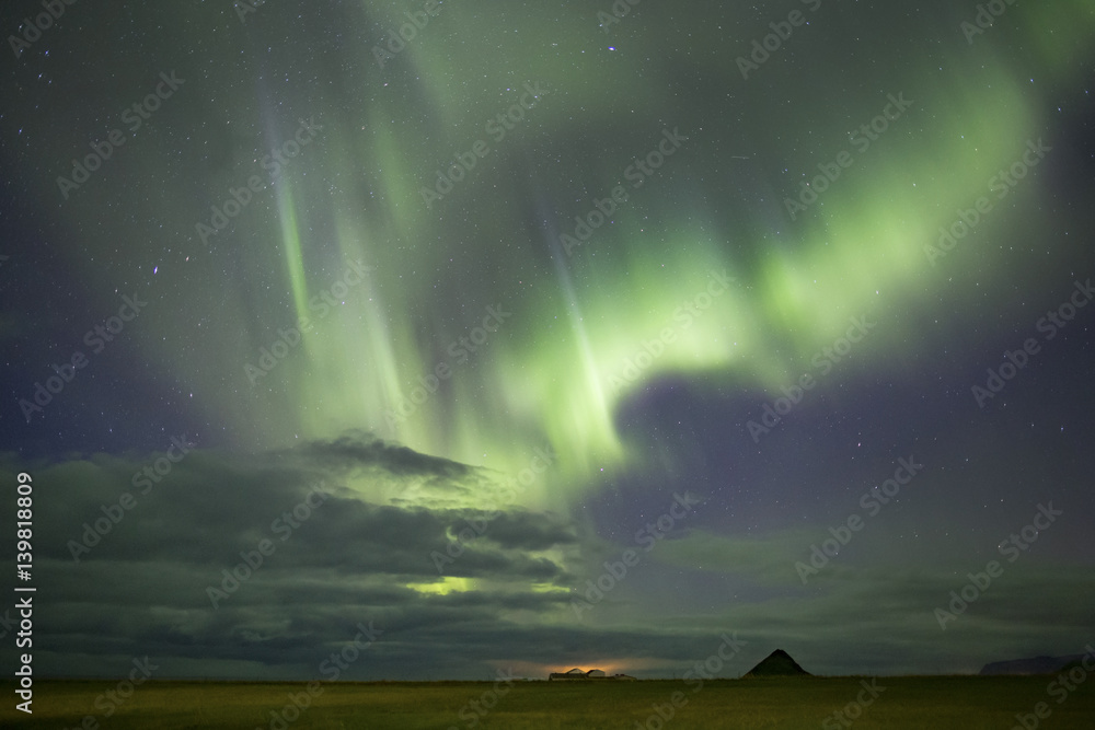 Aurora Boreale a Vik - Islanda