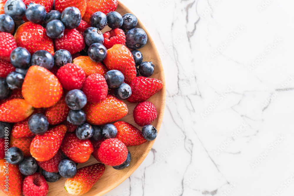 fresh blueberry, strawberry and rasberry fresh blueberry, strawberry and rasberry