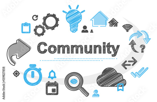 Community | Scribble Concept