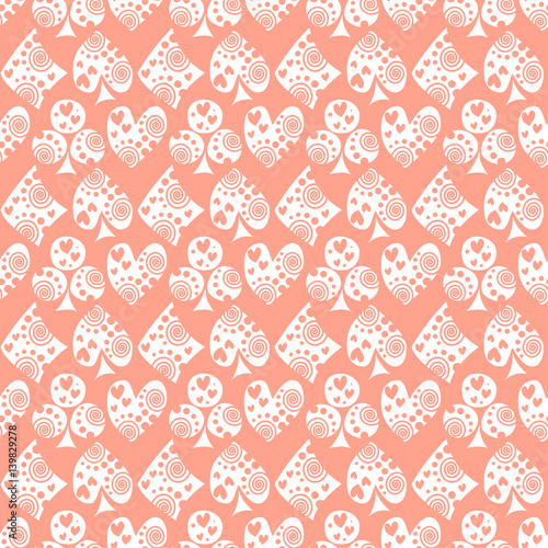 Vector seamless pattern, graphic illustration
