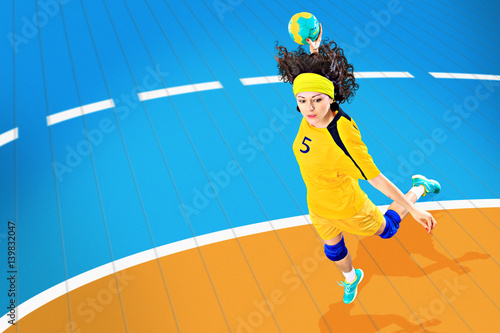 handball player