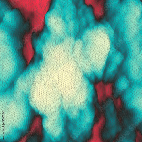 Lava. Abstract background. Modern pattern. Vector Illustration.