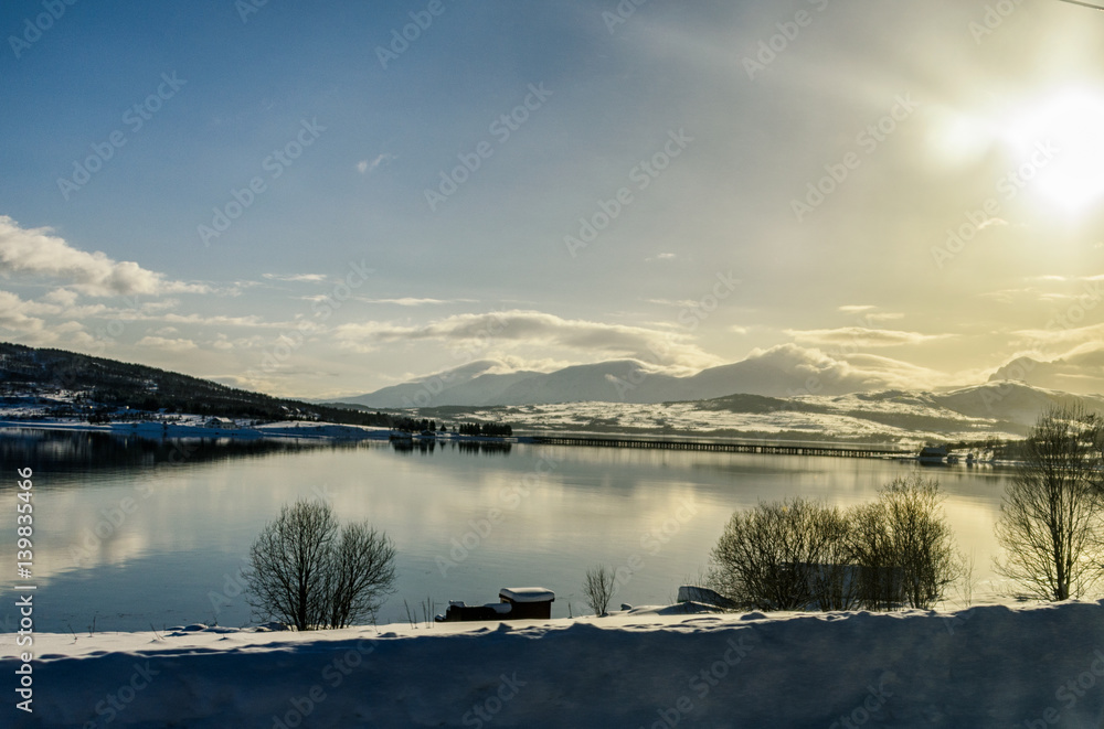 Scenic view, Tromsø, Norway