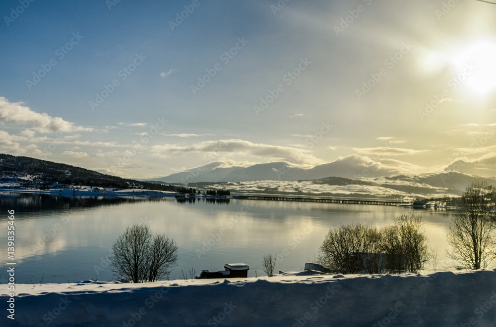 Scenic view, Tromsø, Norway Scenic view, Tromsø, Norway